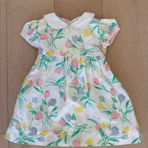 The Beaufort Bonnet Company-Cindy Lou Sash Dress-Elizabethtown Tulips